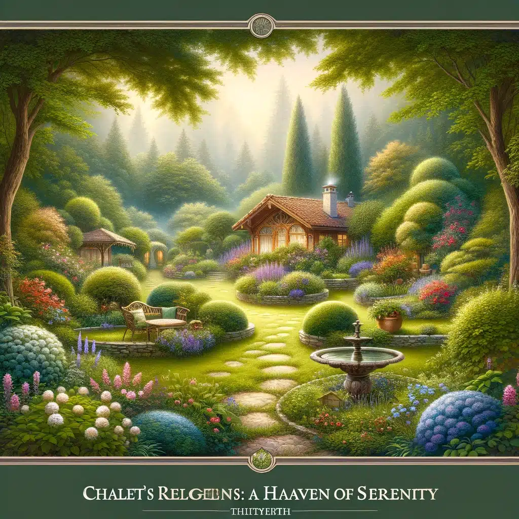 Chalet Relogio’s Gardens: A Haven of Serenity